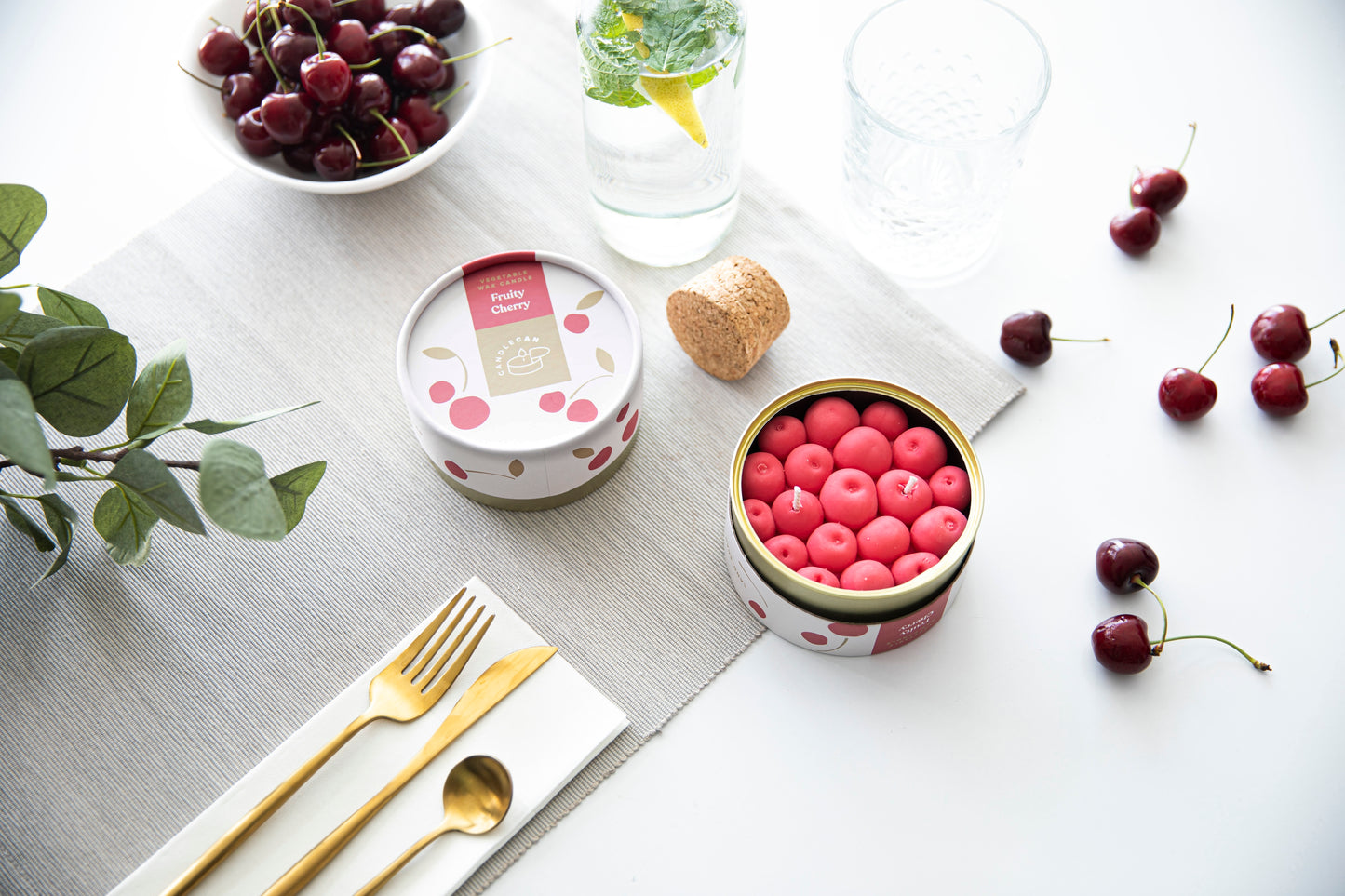 Kerzen-Dose - Fruity Cherry