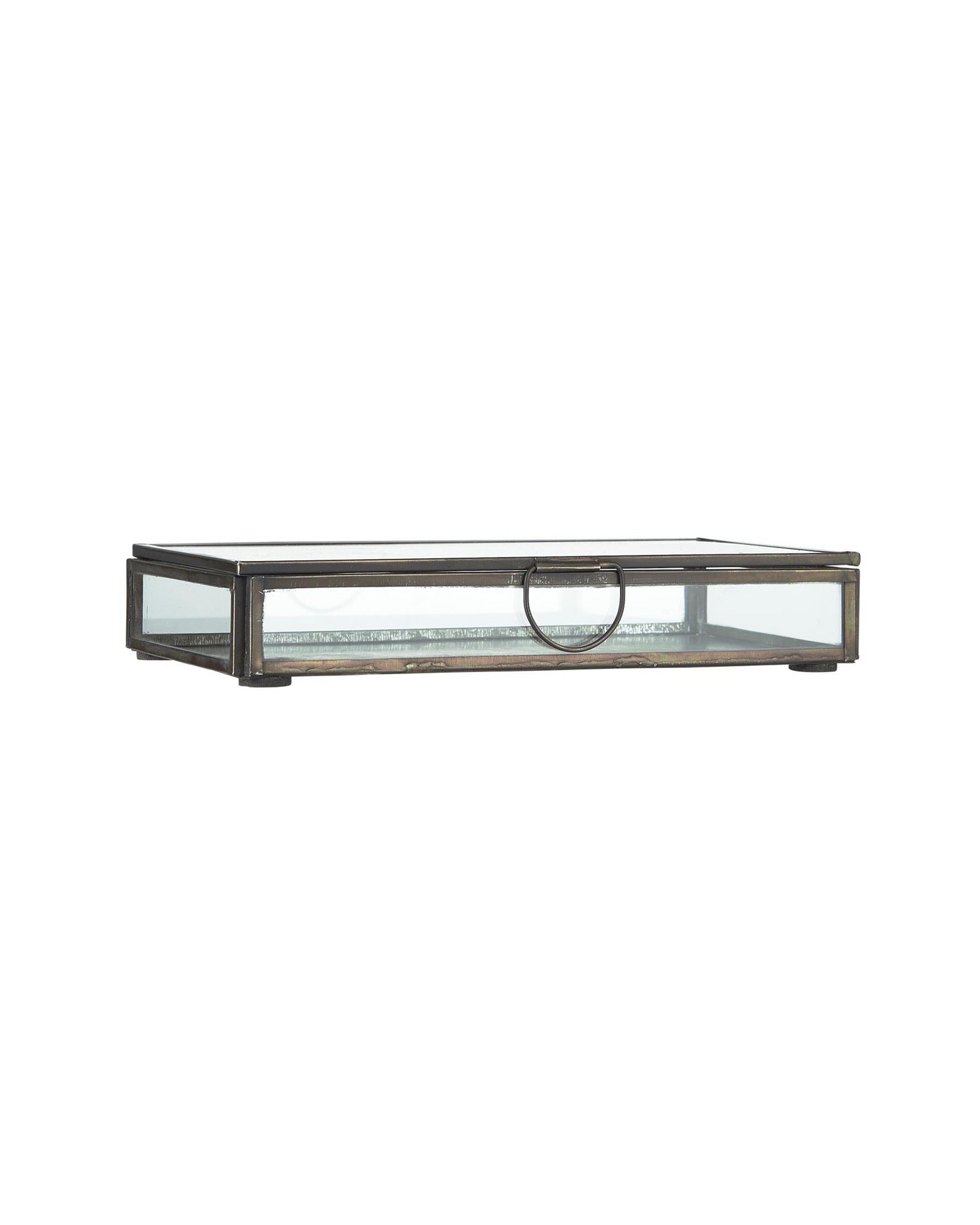 Glasschachtel mit Deckel Solitaire