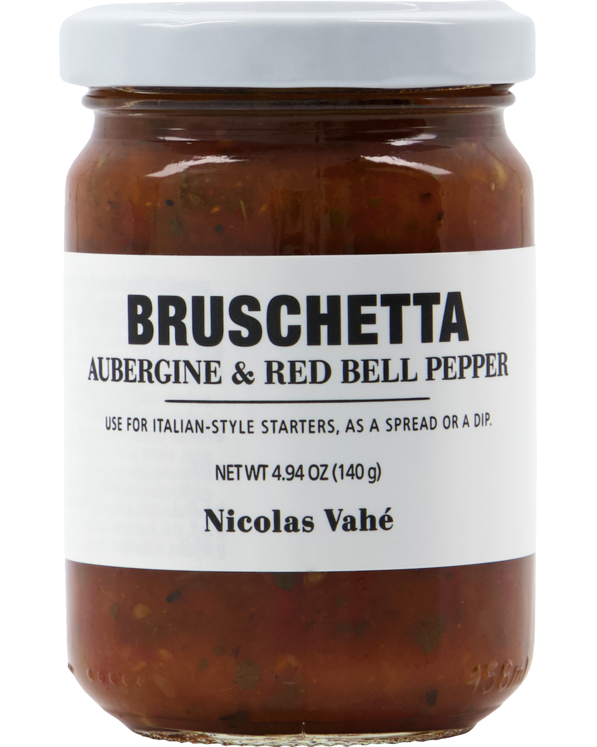 Bruschetta - Aubergine & Red Bell pepper