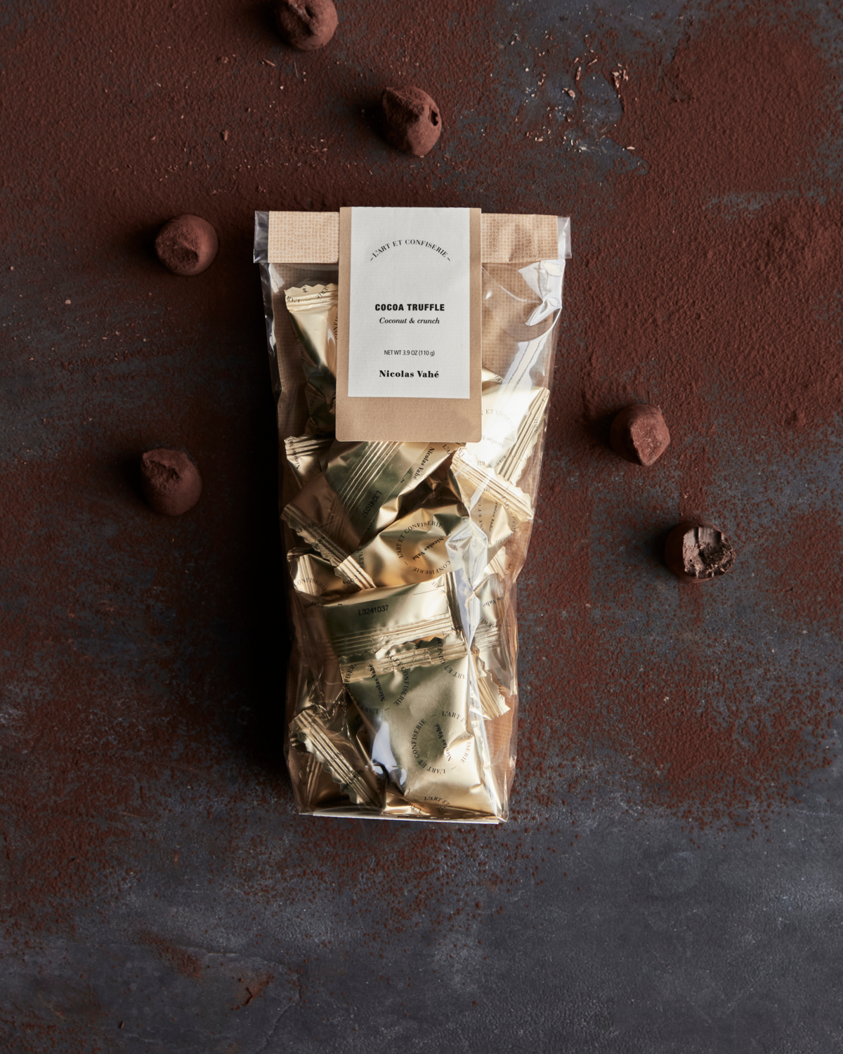 Cocoa truffle - Coconut and Crunch - 110g