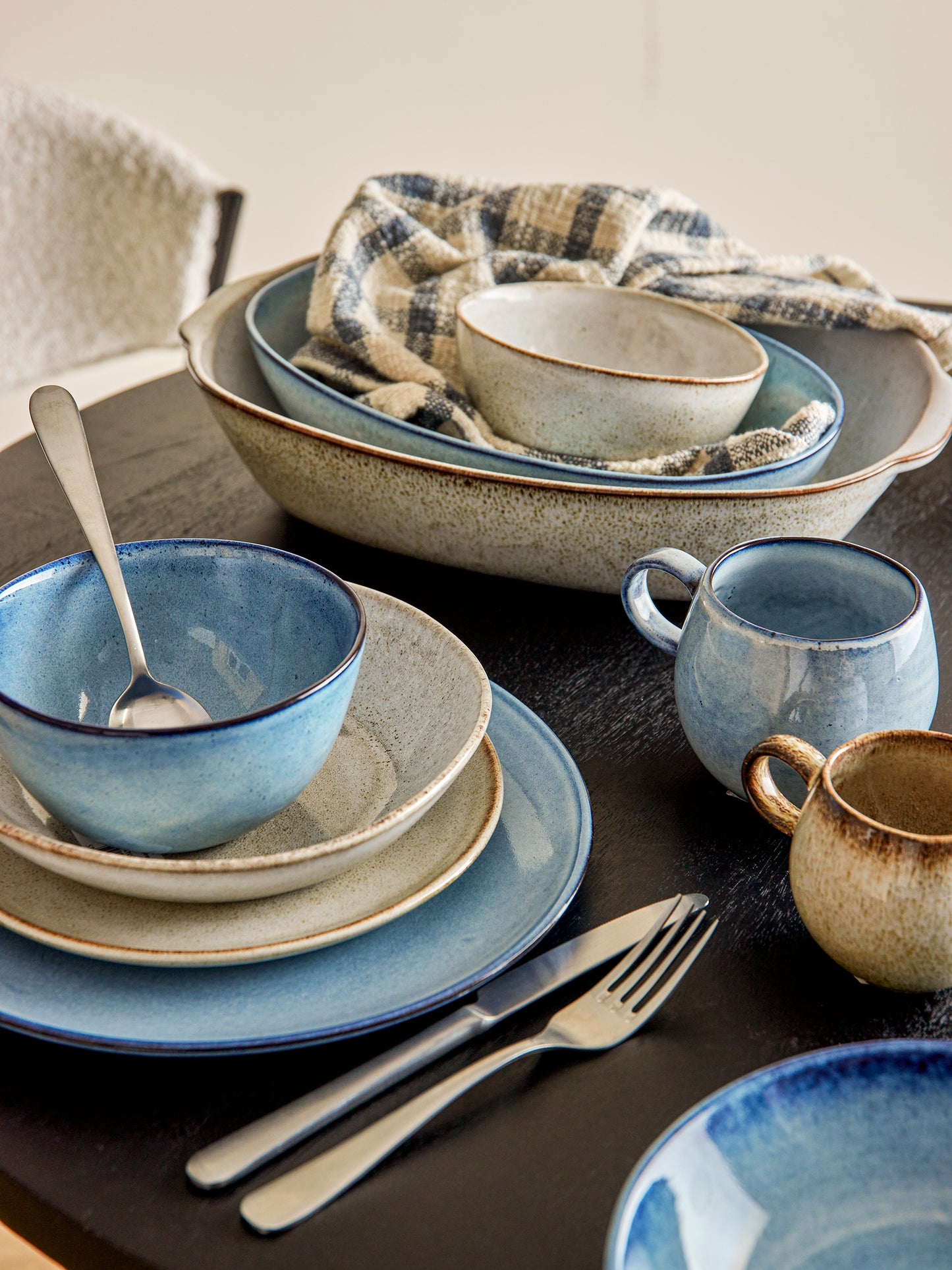 Tasse Sandrine - Blue - Steingut