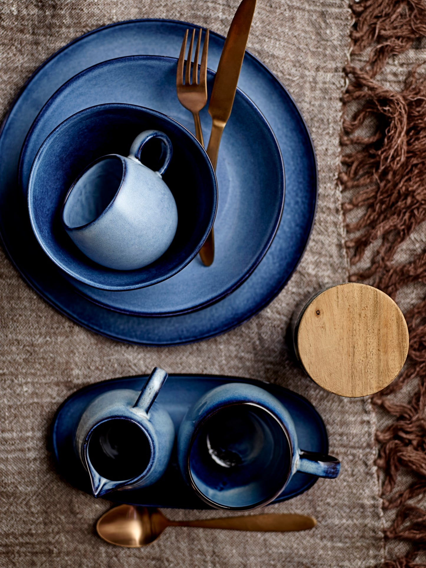 Tasse Sandrine - Blue - Steingut