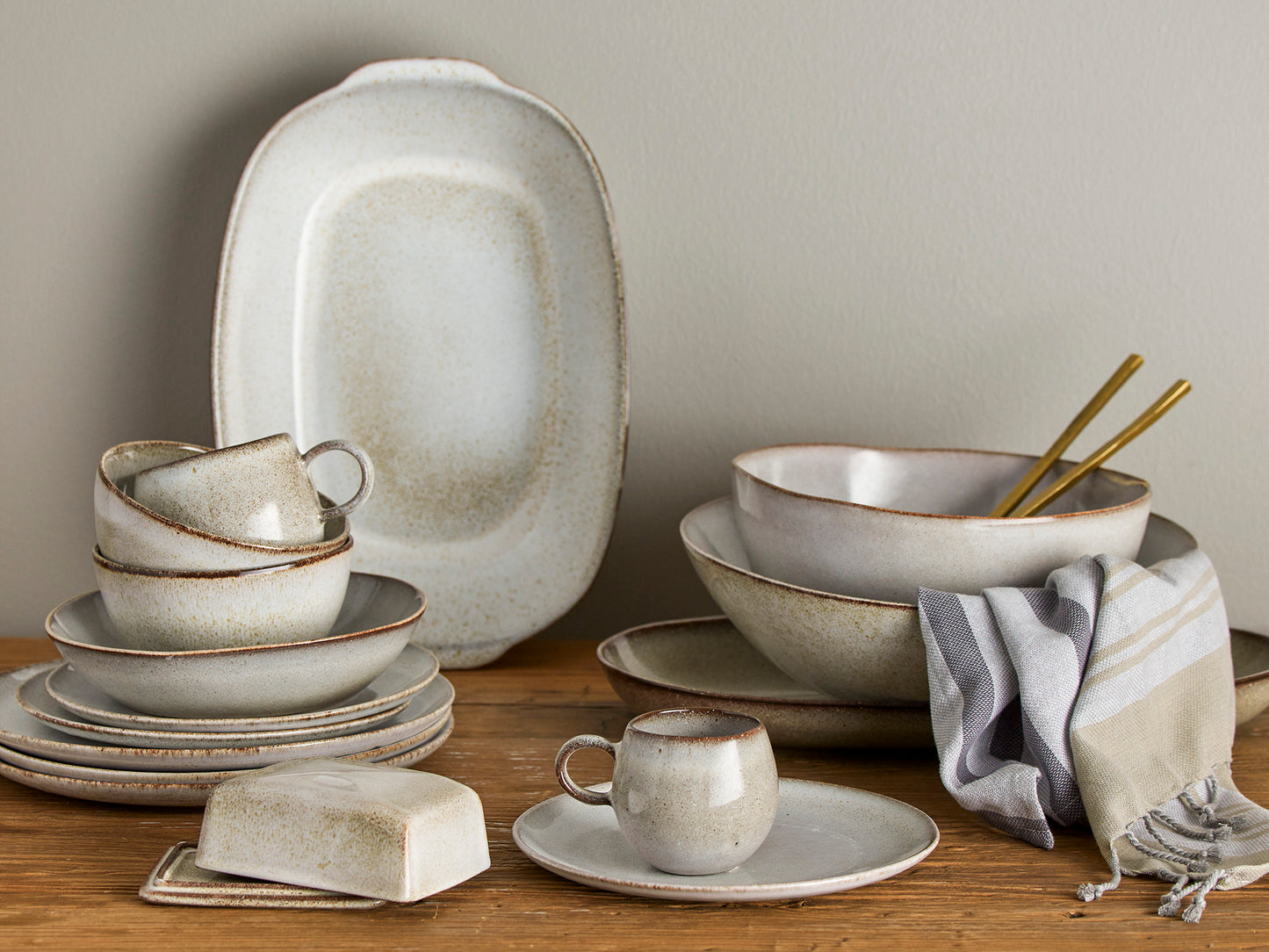 Tasse Sandrine - Natur - Steingut