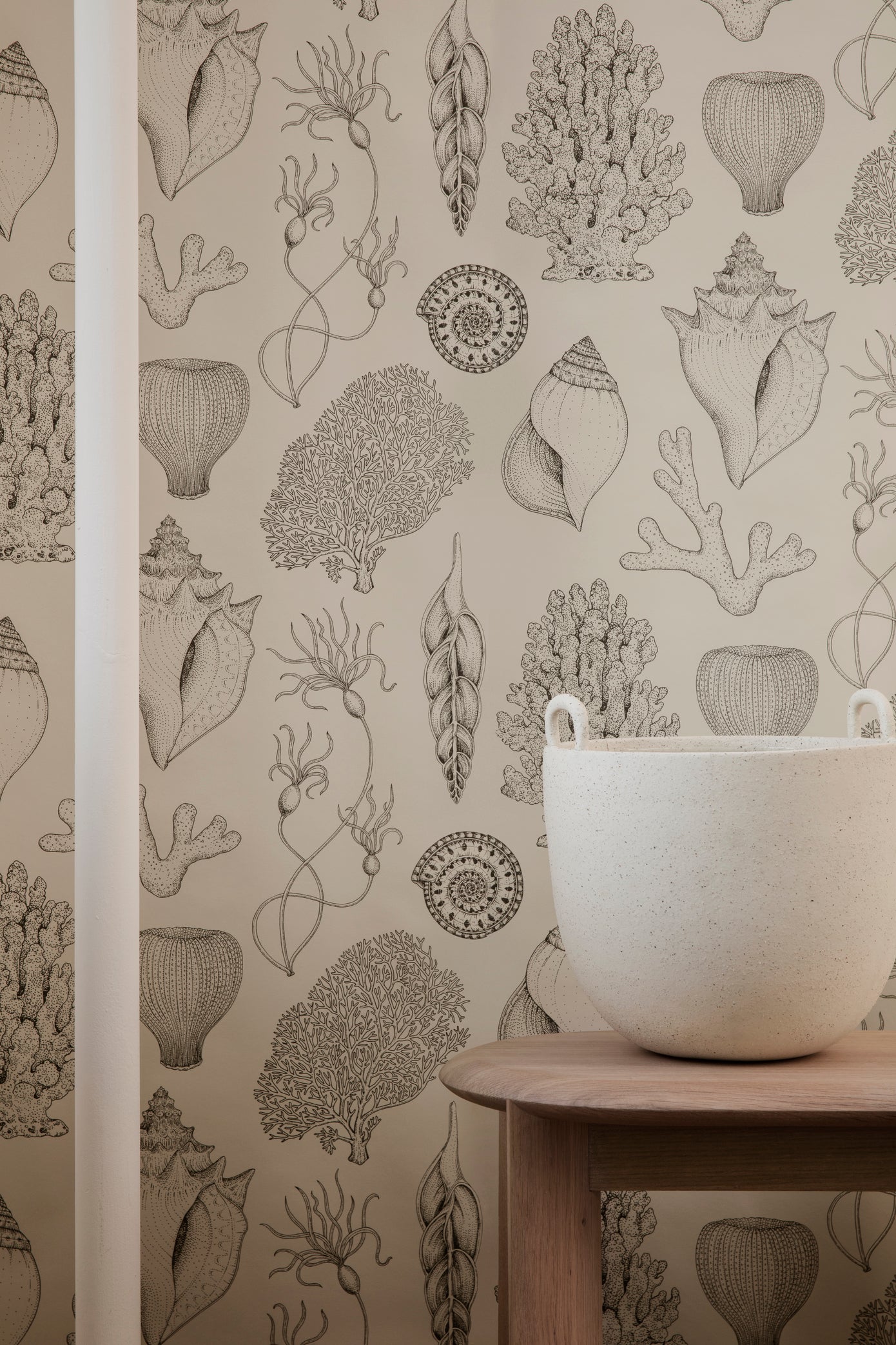 Speckle Pot - Large - Offwhite