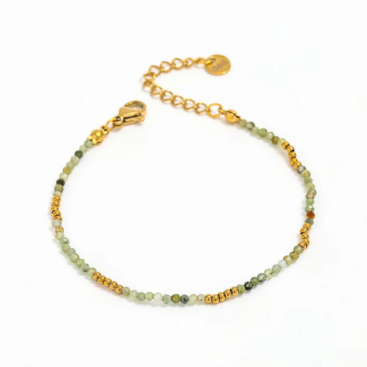 Chennai Bracelet - Grüner Jade