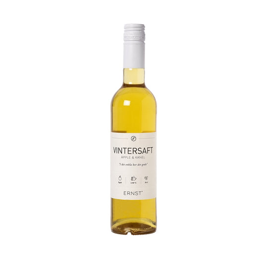 Winterlicher Apfel-Zimt-Saft von Ernst. Aromatisch, alkoholfrei und perfekt für kalte Tage