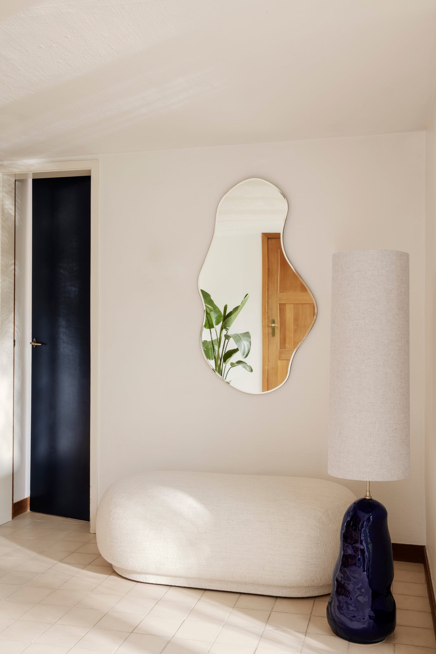 Pond Mirror - Large - Brass