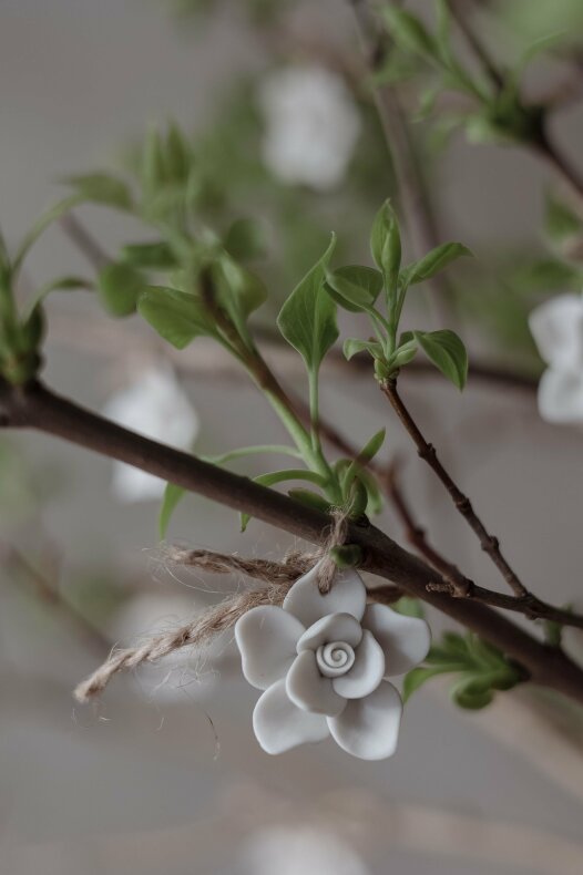 Handgemachte Hängeblume