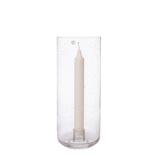 Elegantes Windlicht für Stabkerzen von Ernst.