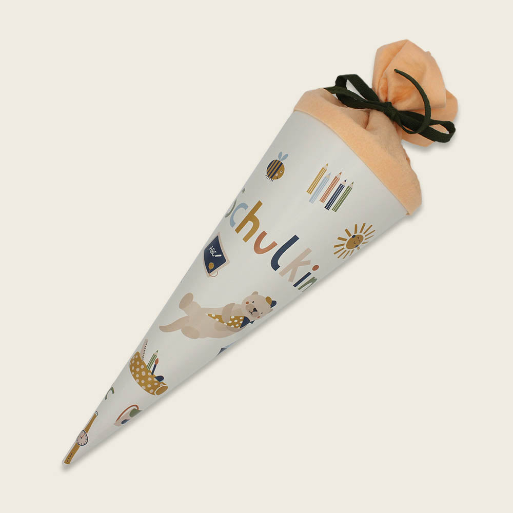 Ava&Yves Schultüte „Bär, Marienkäfer & Sonne – Nature Kids“ – 35 cm
