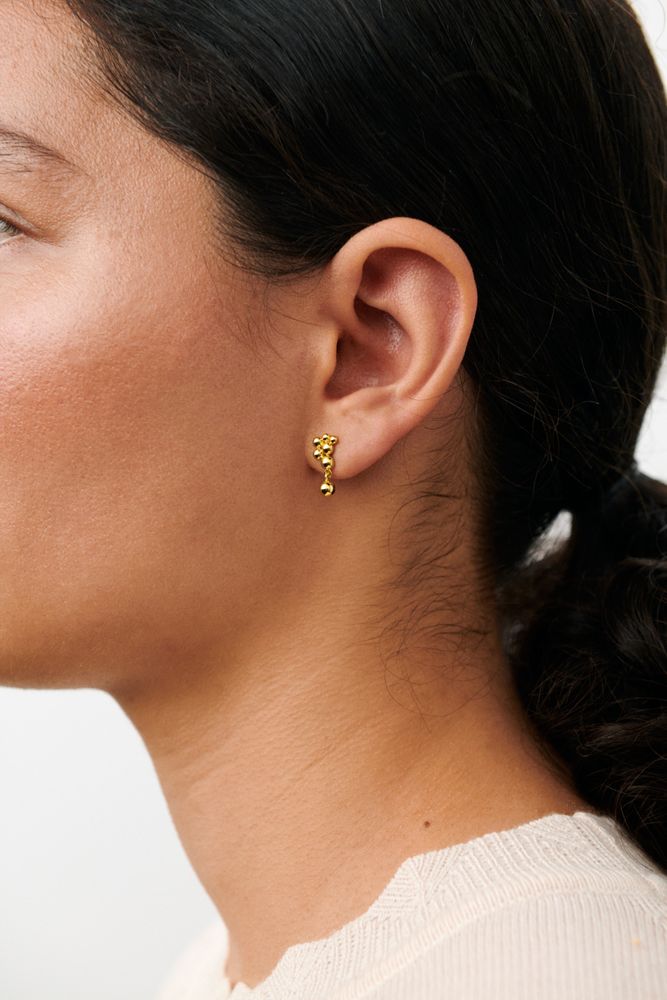 Pernille Corydon - Pebble Earrings - Gold