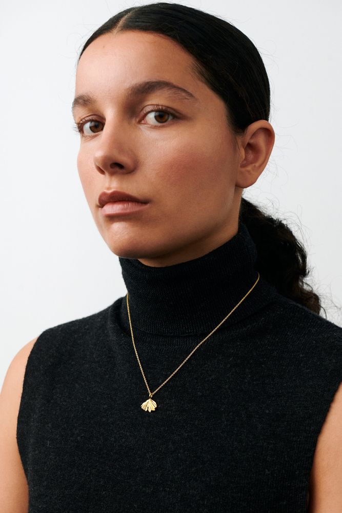 Pernille Corydon - Autumn Leaf Necklace - Silber