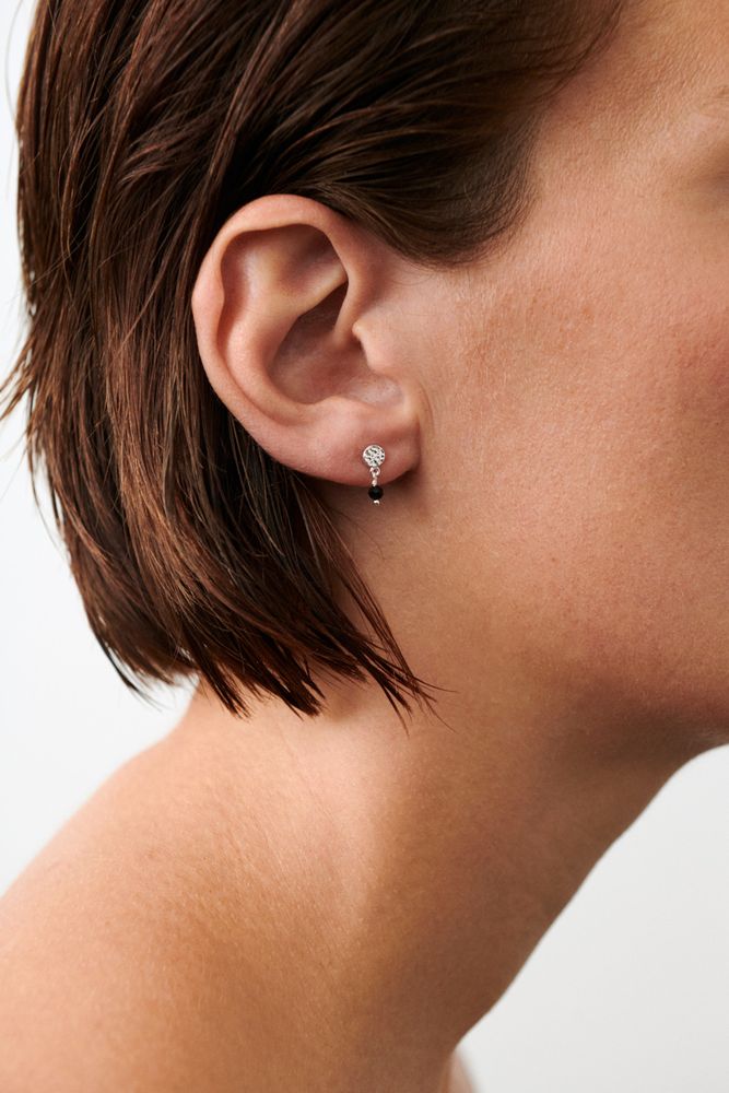 Ohrstecker - Black Nature - Gold - Pernille Corydon