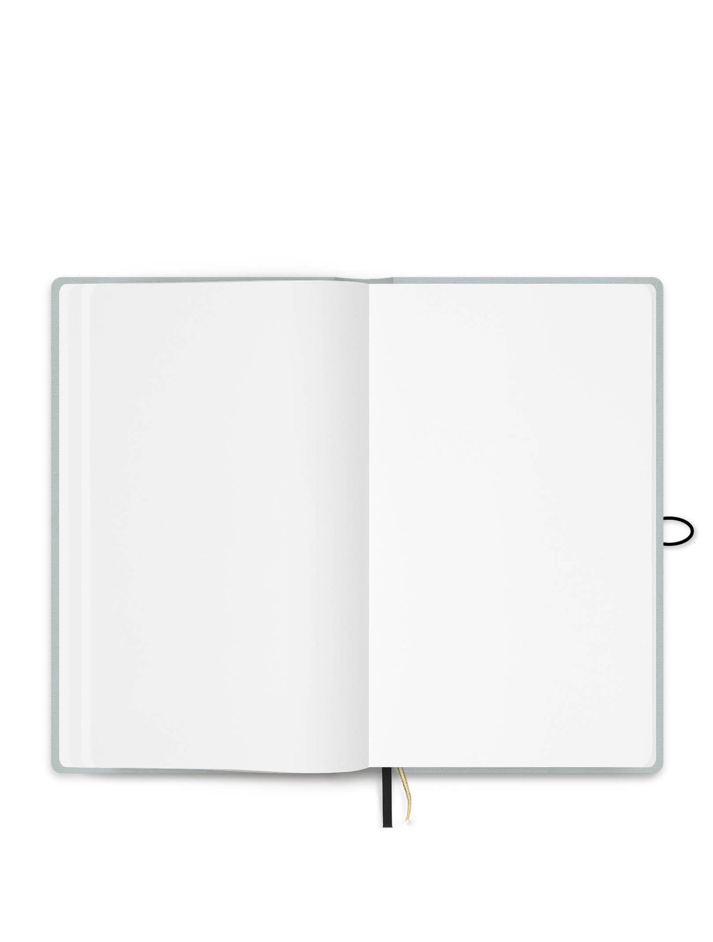 Notizbuch mit knopf - Leinen - Amour des lilas