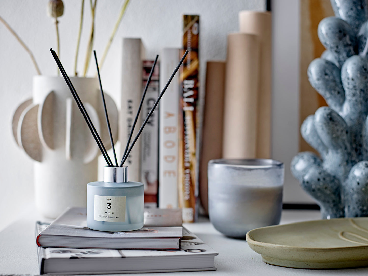NO. 3 - Santal Fig - Scent Diffuser - Blue - Duftflüssigkeit