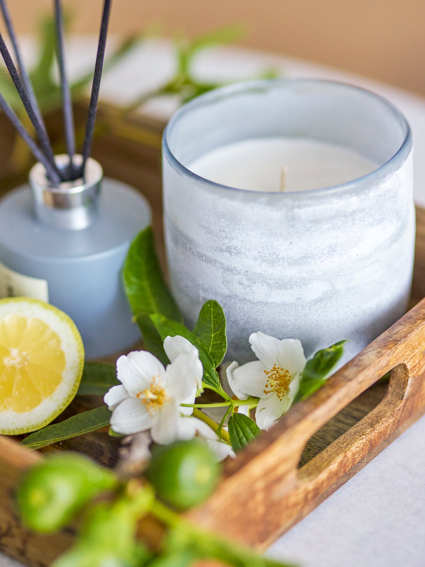 NO. 3 - Santal Fig - Scent Diffuser - Blue - Duftflüssigkeit