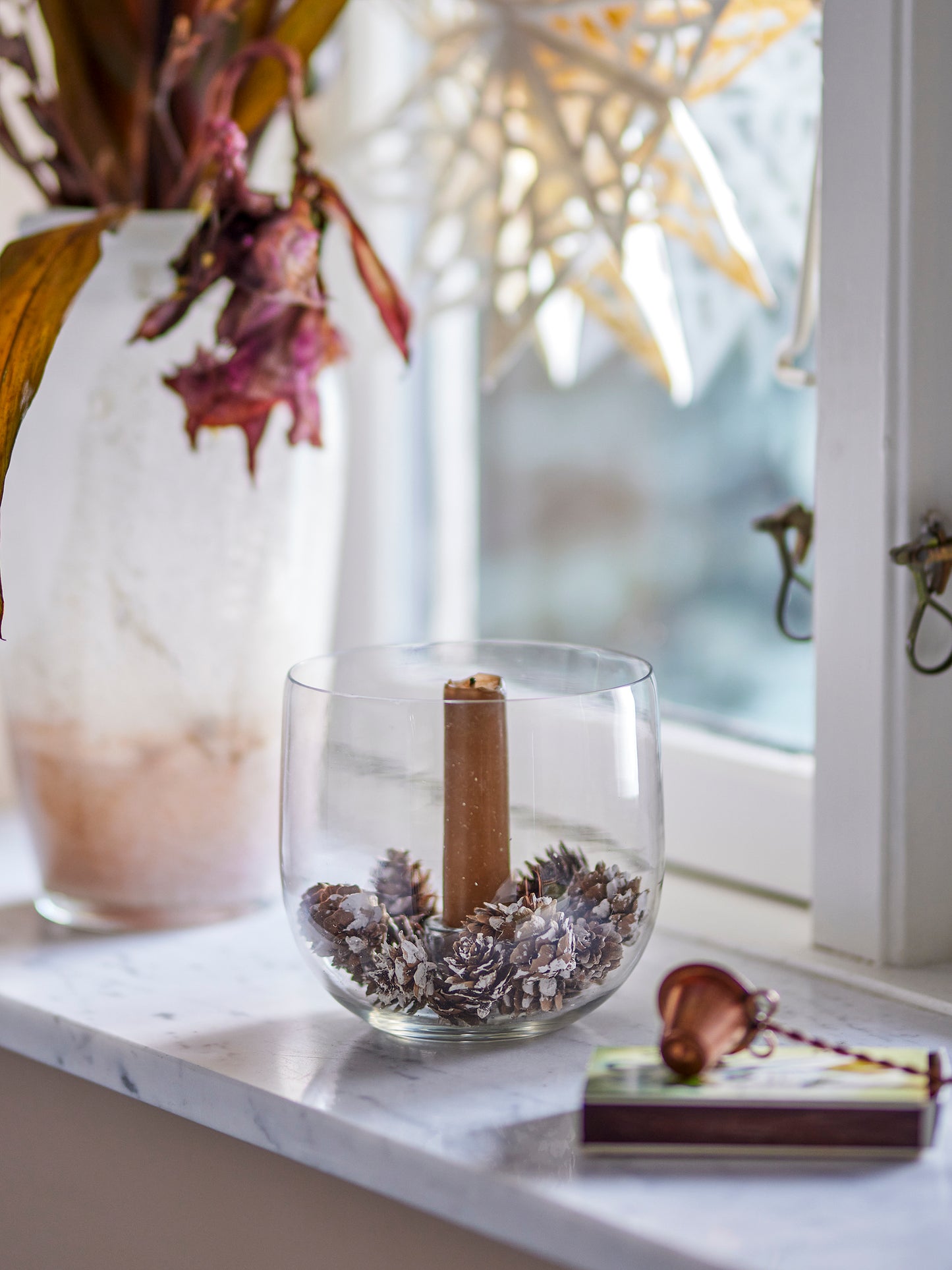 Kerzenhalter Juljana - Klar - Recyceltes Glas
