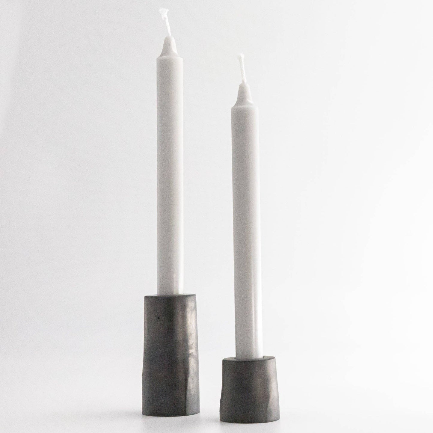 Stabkerzenhalter STELLA (2er Set): Anthrazit