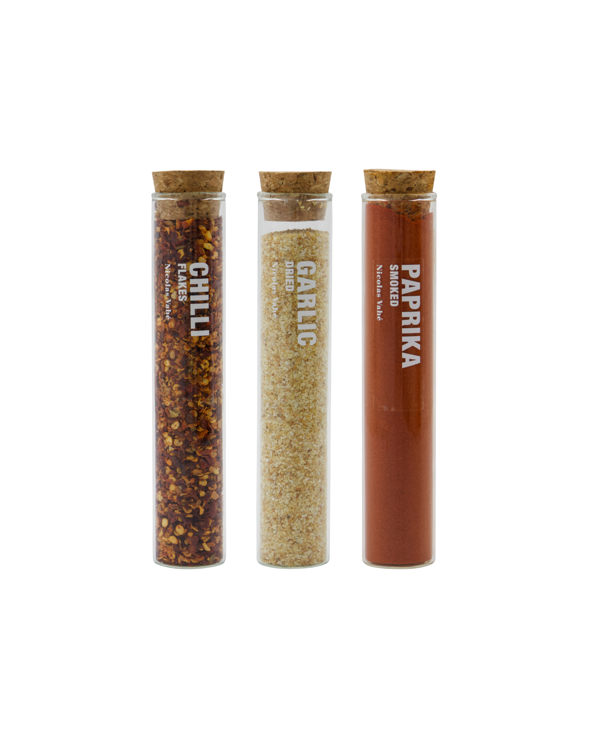 Nicolas Vahé Spices - Chilli, Garlic, Smoked Paprika - 45 g