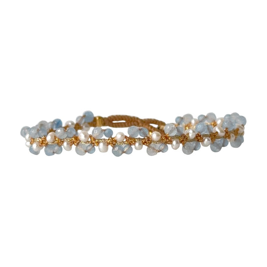 Armband - Lulu Abel - Blue Chalcedony