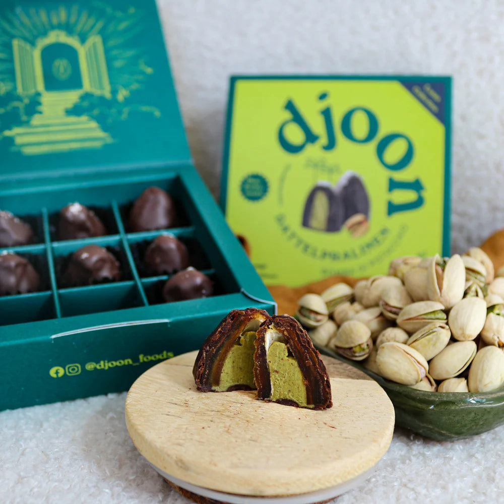 Dattelpralinen - Bomba di Pistacchio - 100g