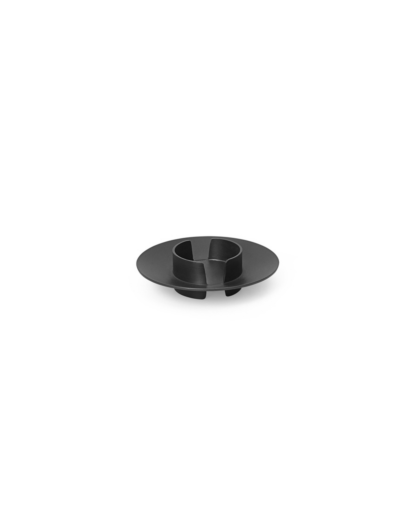 Ferm Living Kerzenhalter Blockkerze, Block Candle Holder - Schwarz