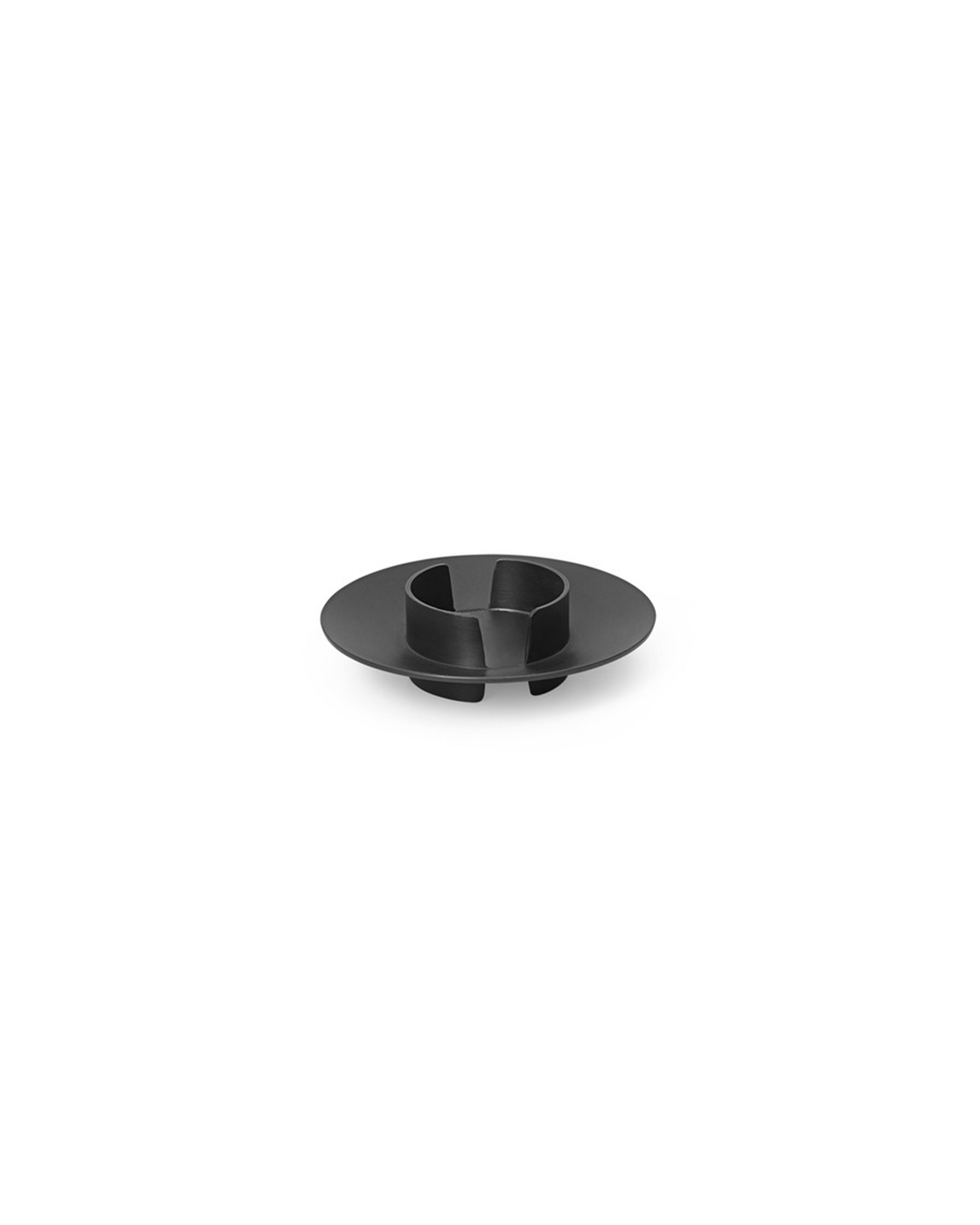 Ferm Living Kerzenhalter Blockkerze, Block Candle Holder - Schwarz
