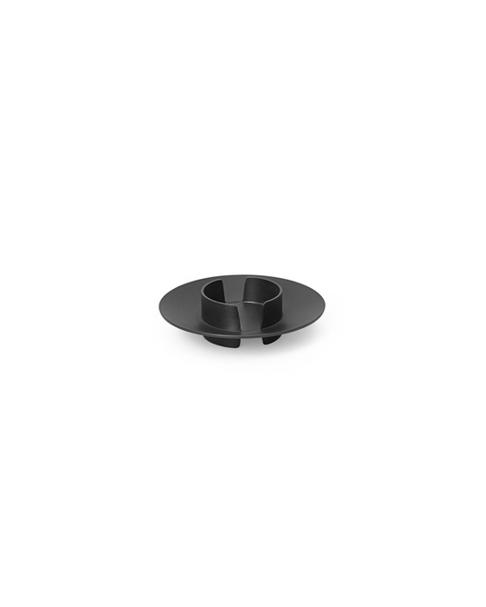 Ferm Living Kerzenhalter Blockkerze, Block Candle Holder - Schwarz
