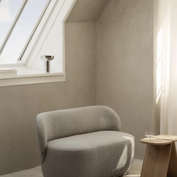 Sofa - KUON - Boucla - Farbe Shitake