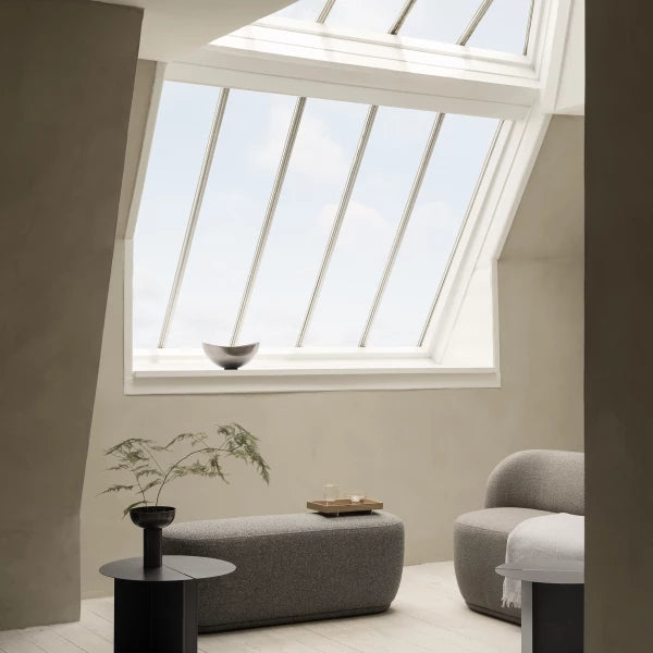 Sofa - KUON - Boucla - Farbe Shitake