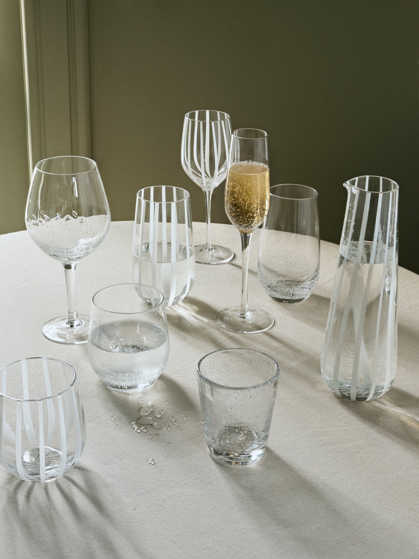 Stripe Glas