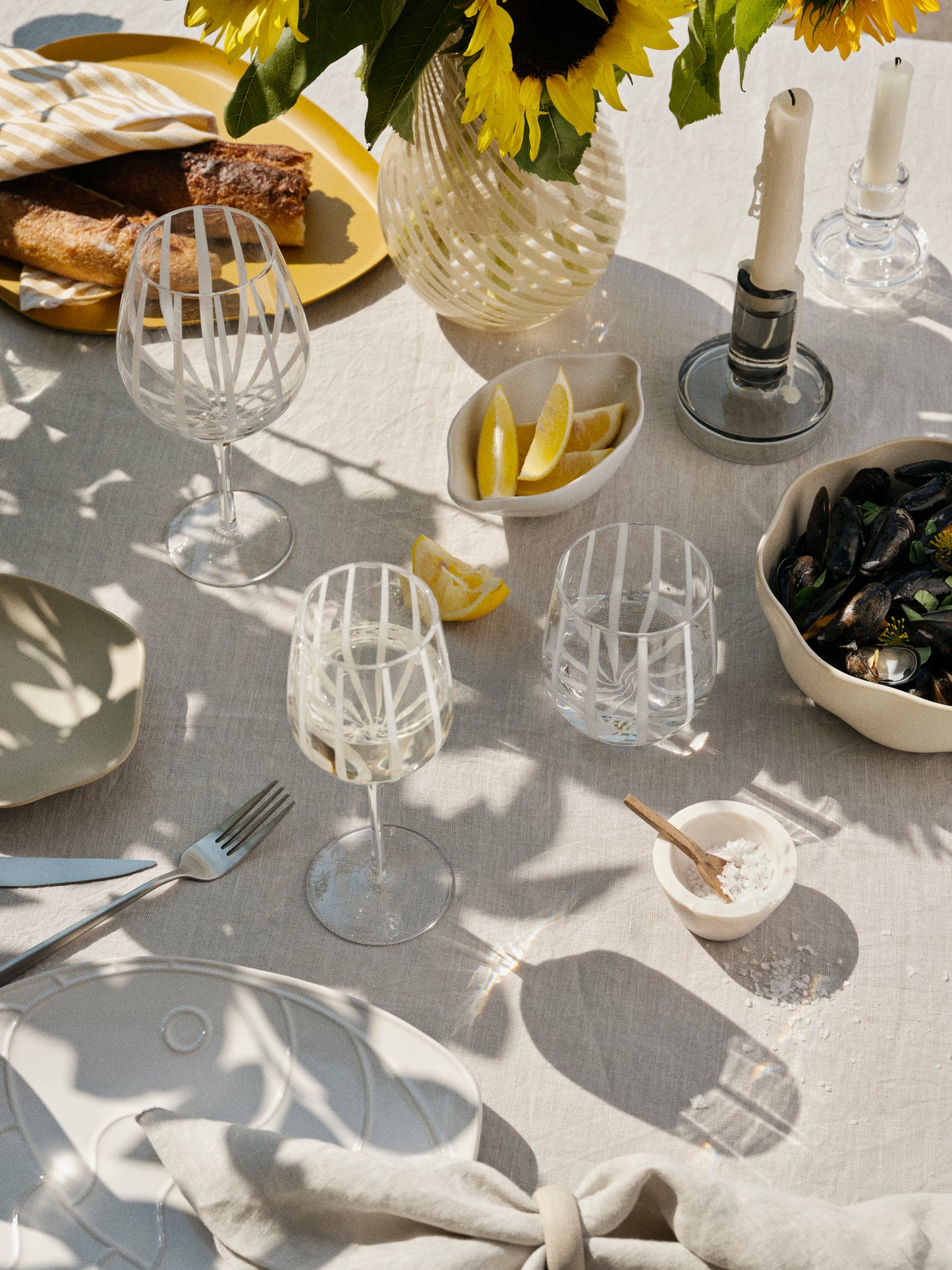 Stripe Glas