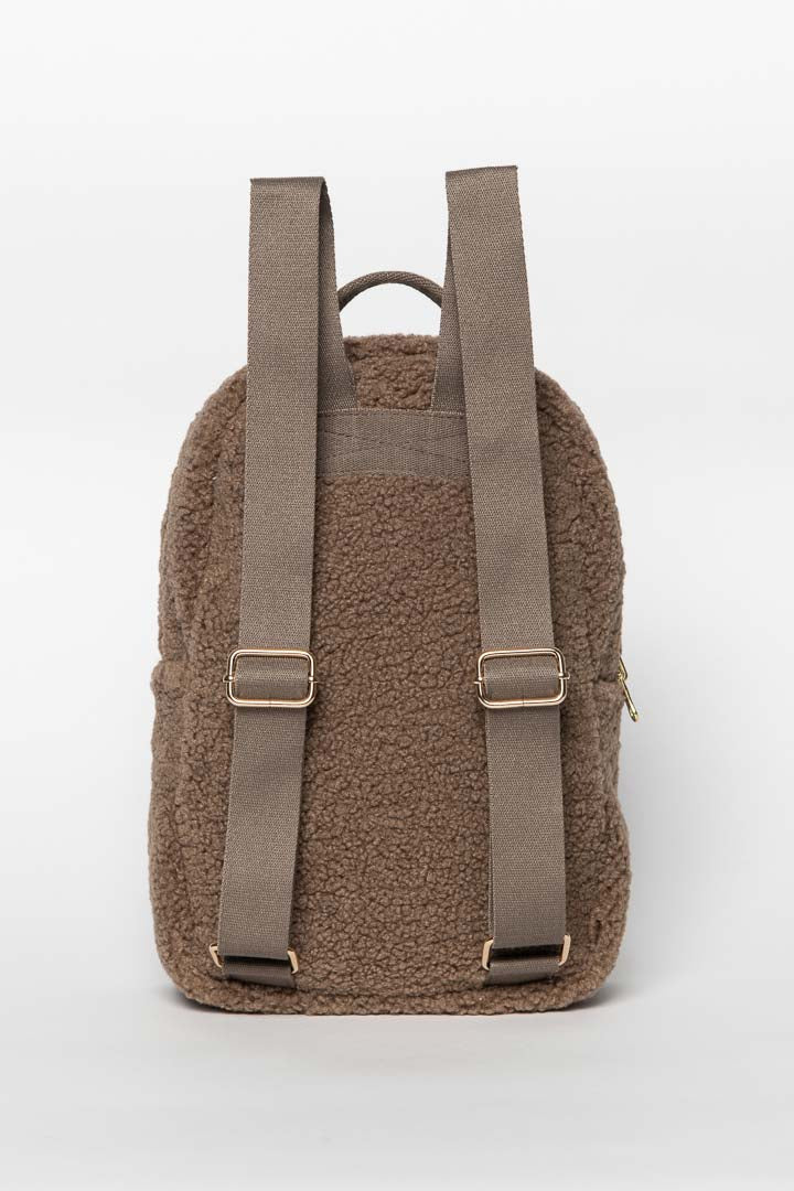 Teddy Mini Rucksack - Brown