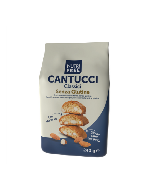 Nutri Free Cantucci – glutenfreies Mandelgebäck aus der Toskana