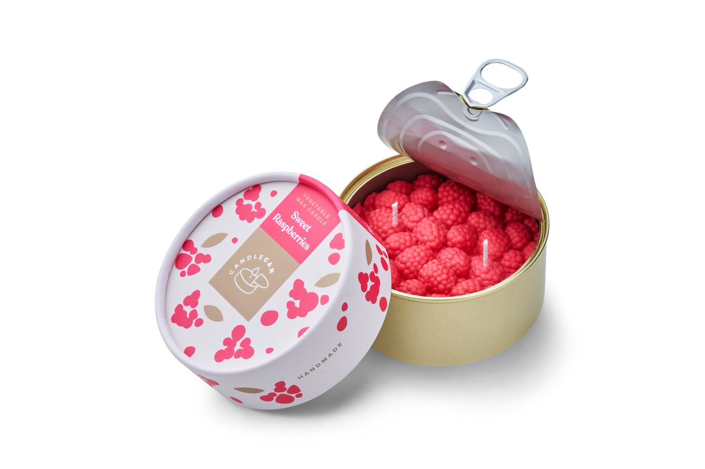 Kerzen-Dose - Sweet Raspberries