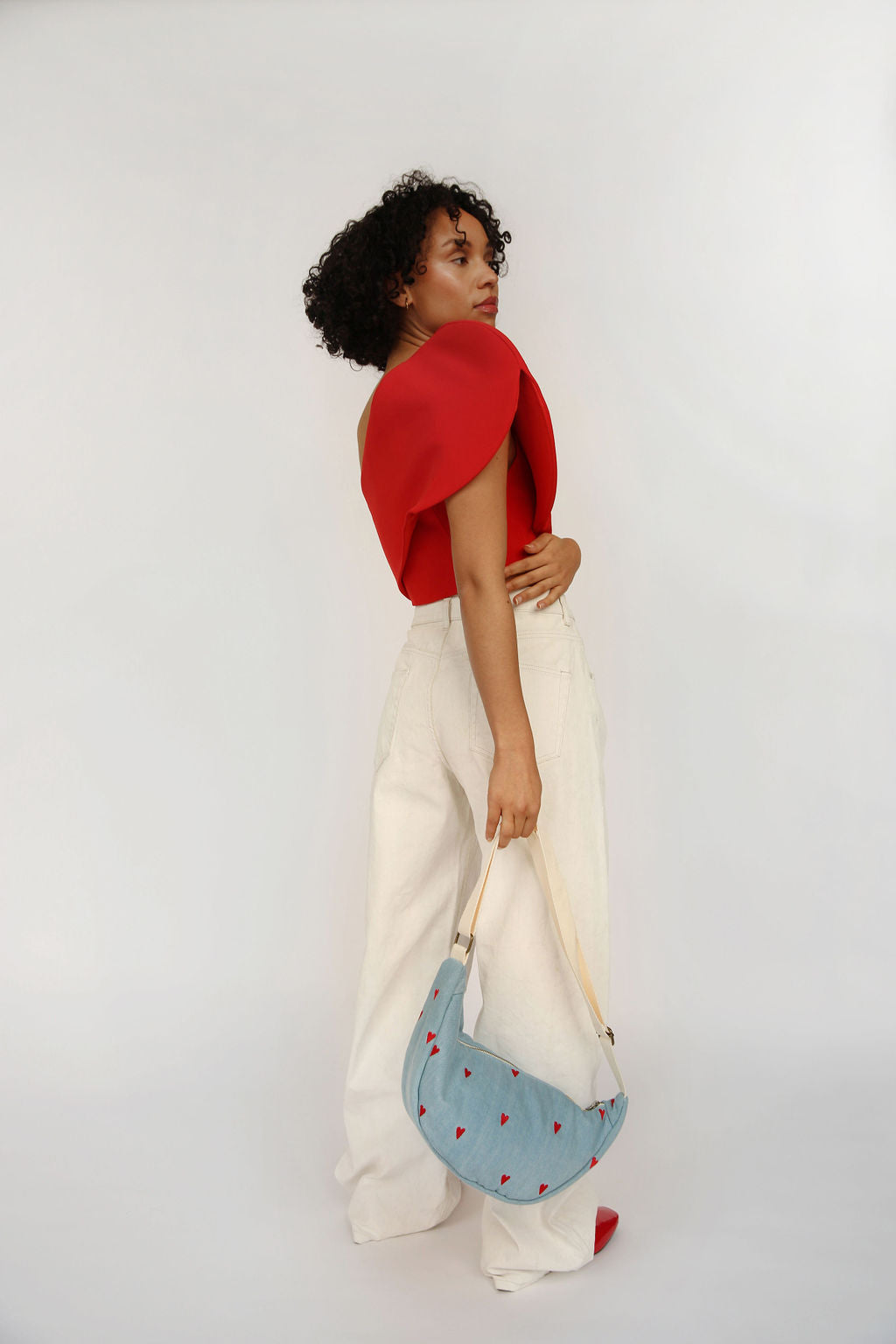 Denim Hearts - Adult Fanny Pack