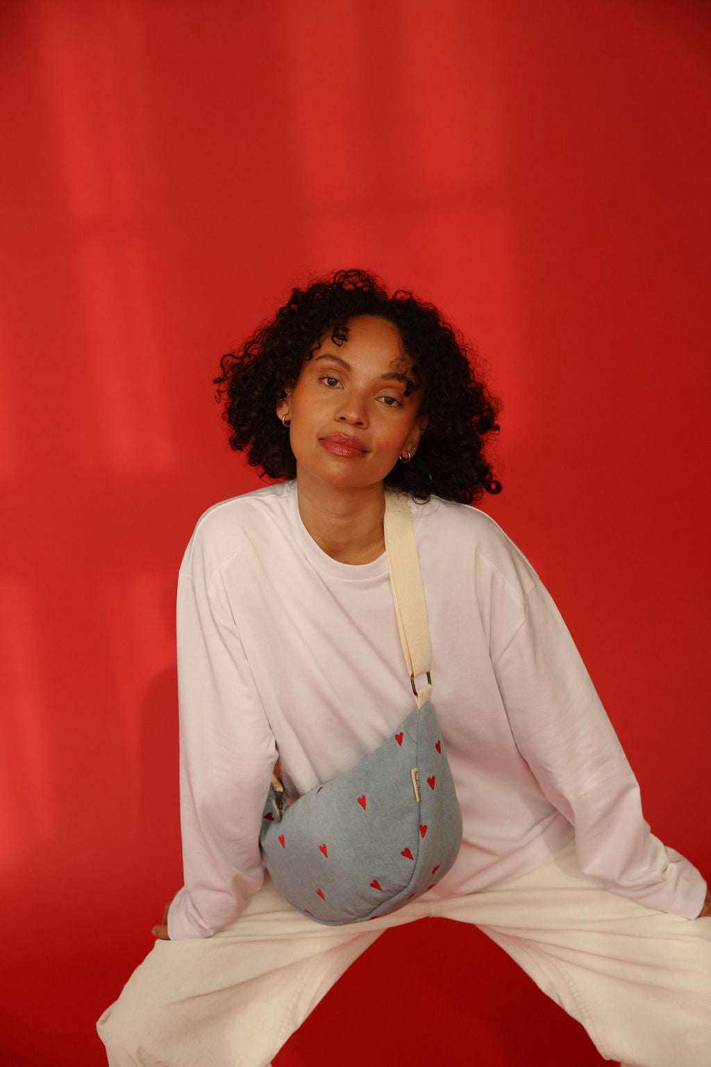 Denim Hearts - Adult Fanny Pack