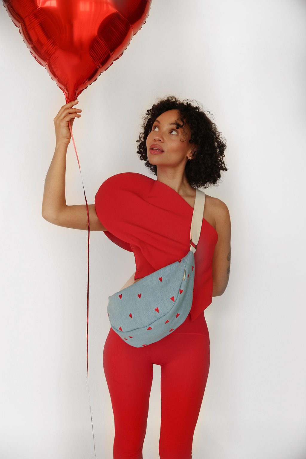 Denim Hearts - Adult Fanny Pack