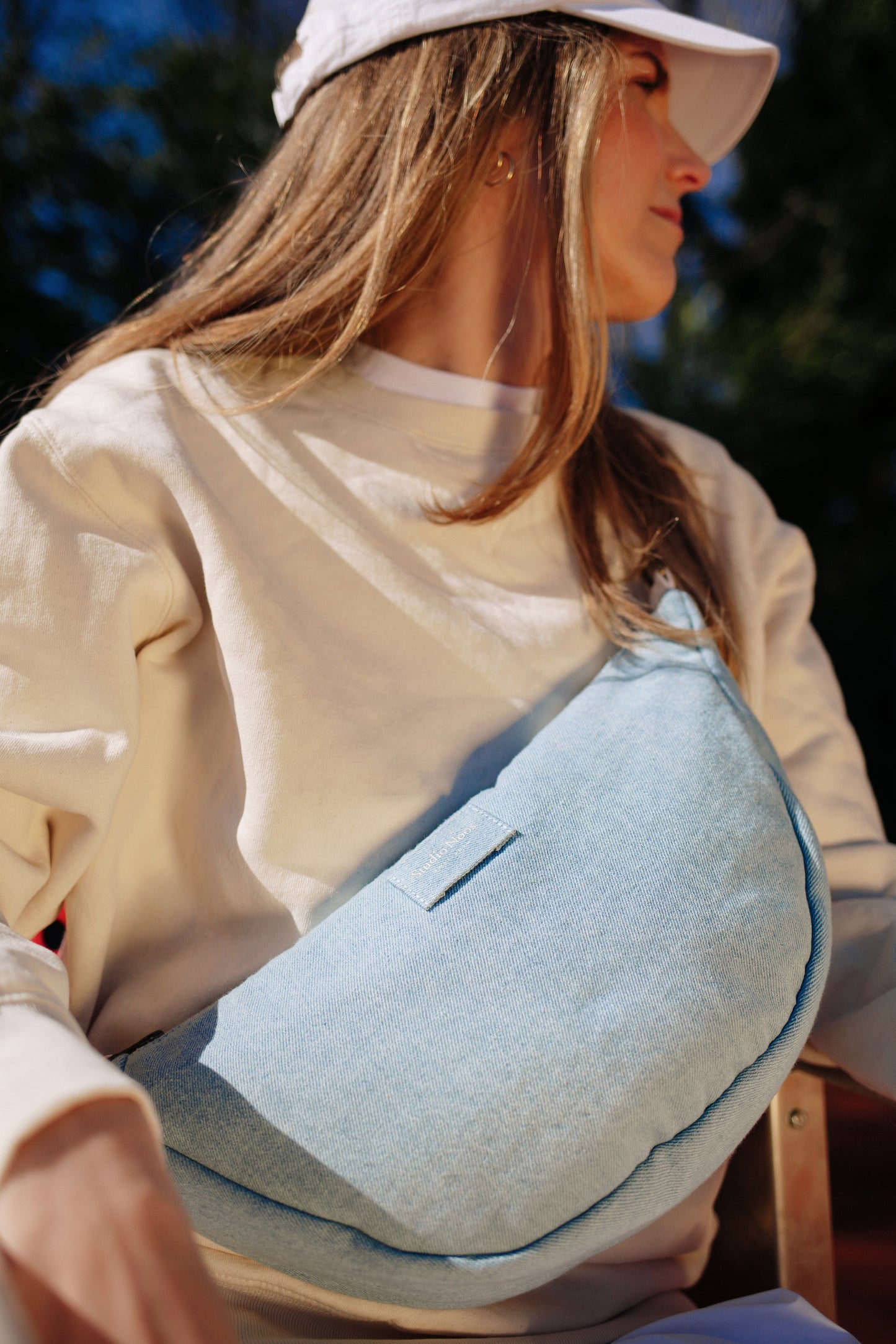 Denim Solid - Adult Fanny Pack