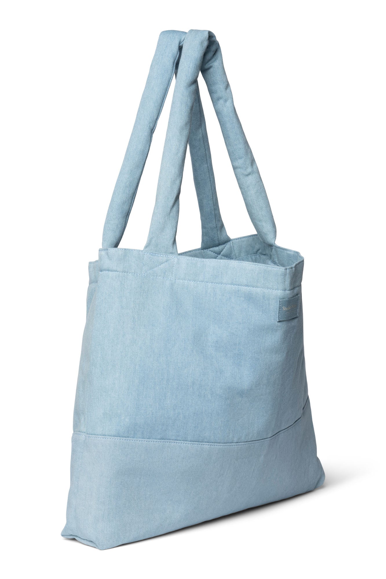 Denim Solid - Mom Bag