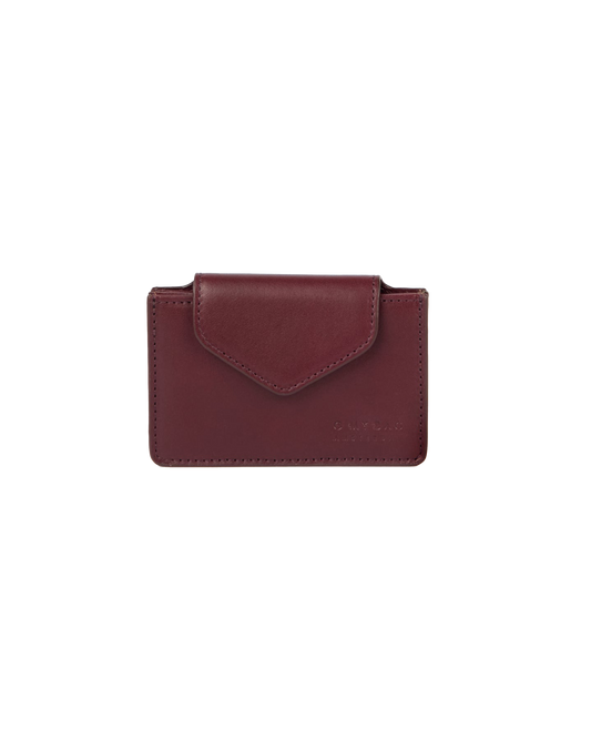 Geldbeutel Harmonica Wallet in Dark Cherry Classic von O My bag