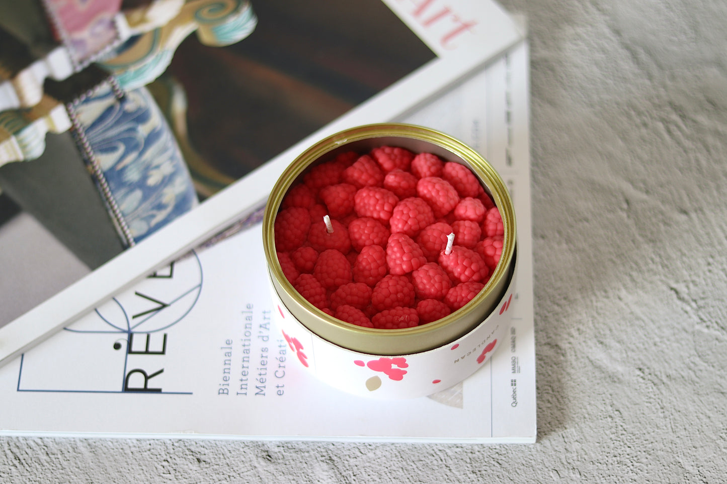 Kerzen-Dose - Sweet Raspberries