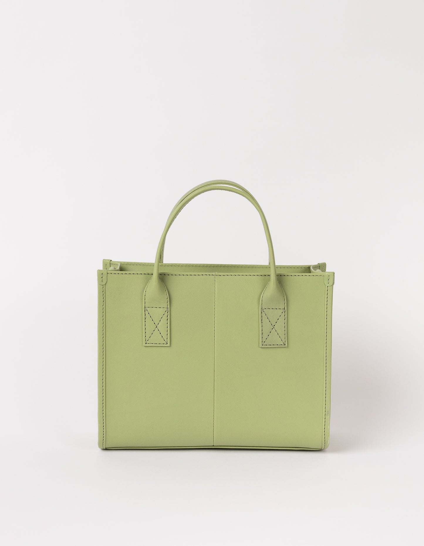 Jackie Midi - Tea Green - Classic Leather