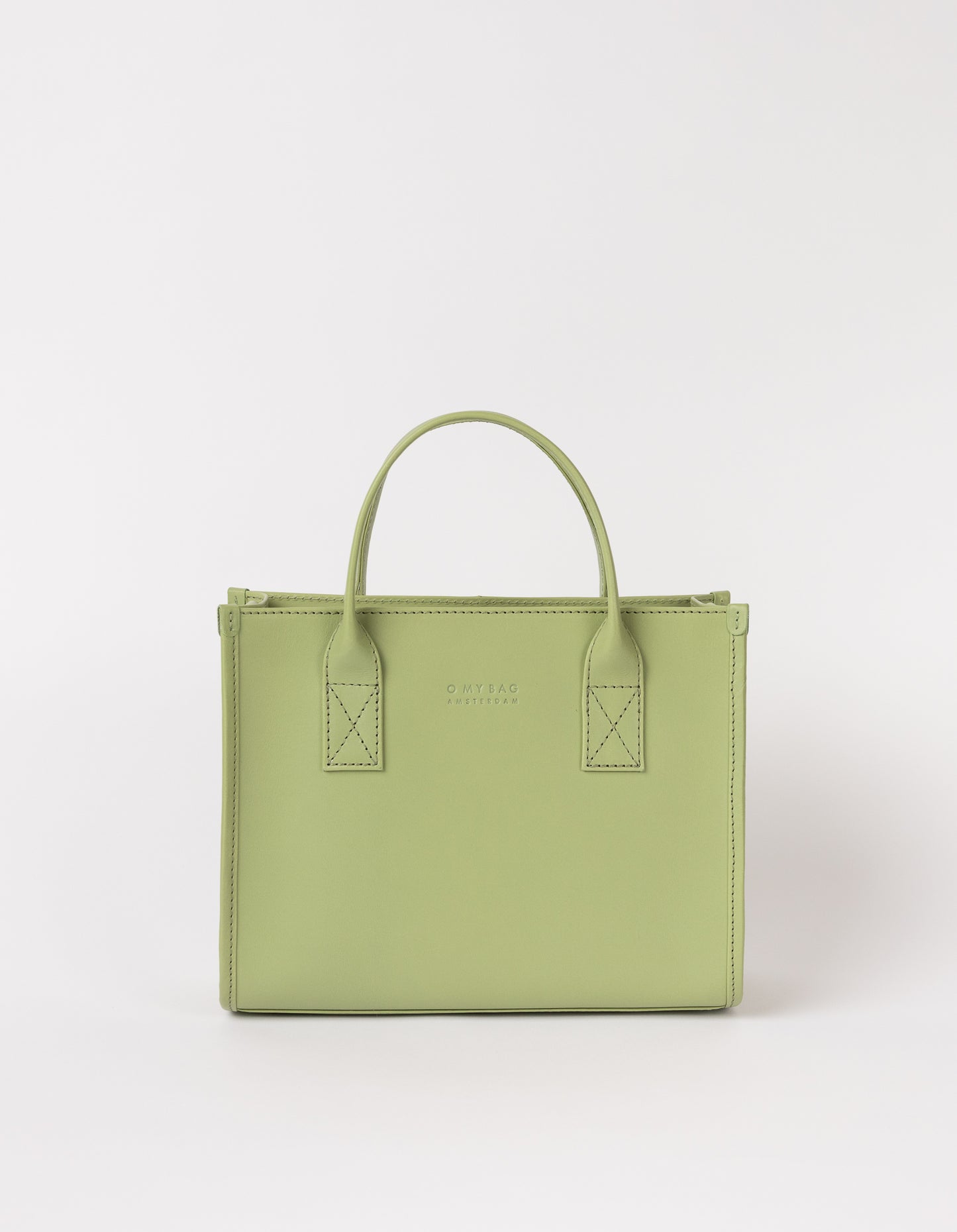 Jackie Midi - Tea Green - Classic Leather