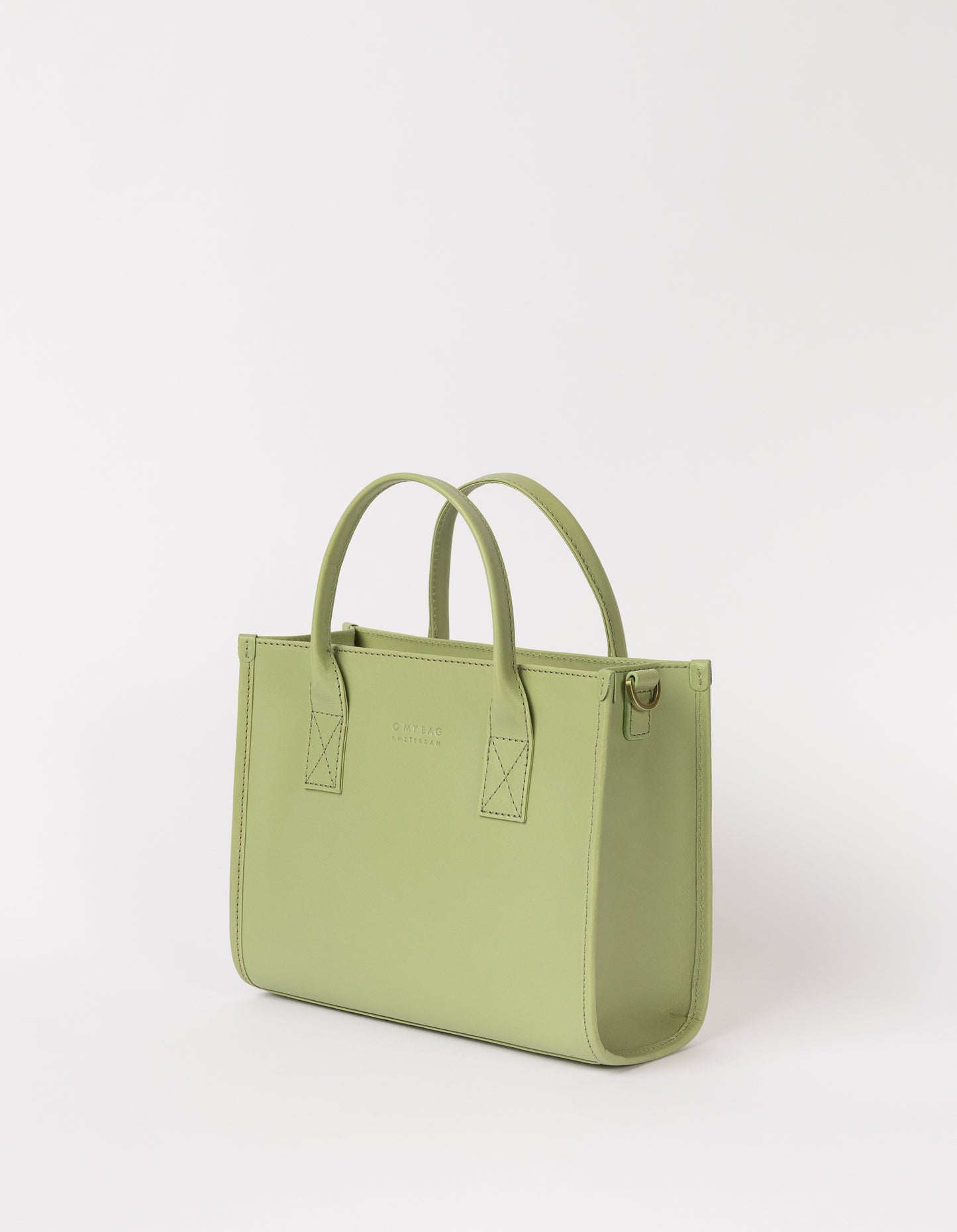 Jackie Midi - Tea Green - Classic Leather
