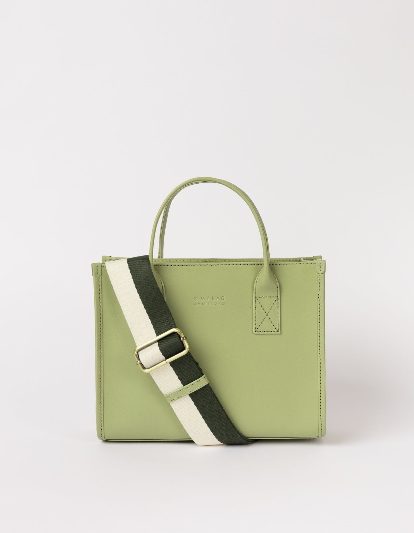 Jackie Midi - Tea Green - Classic Leather