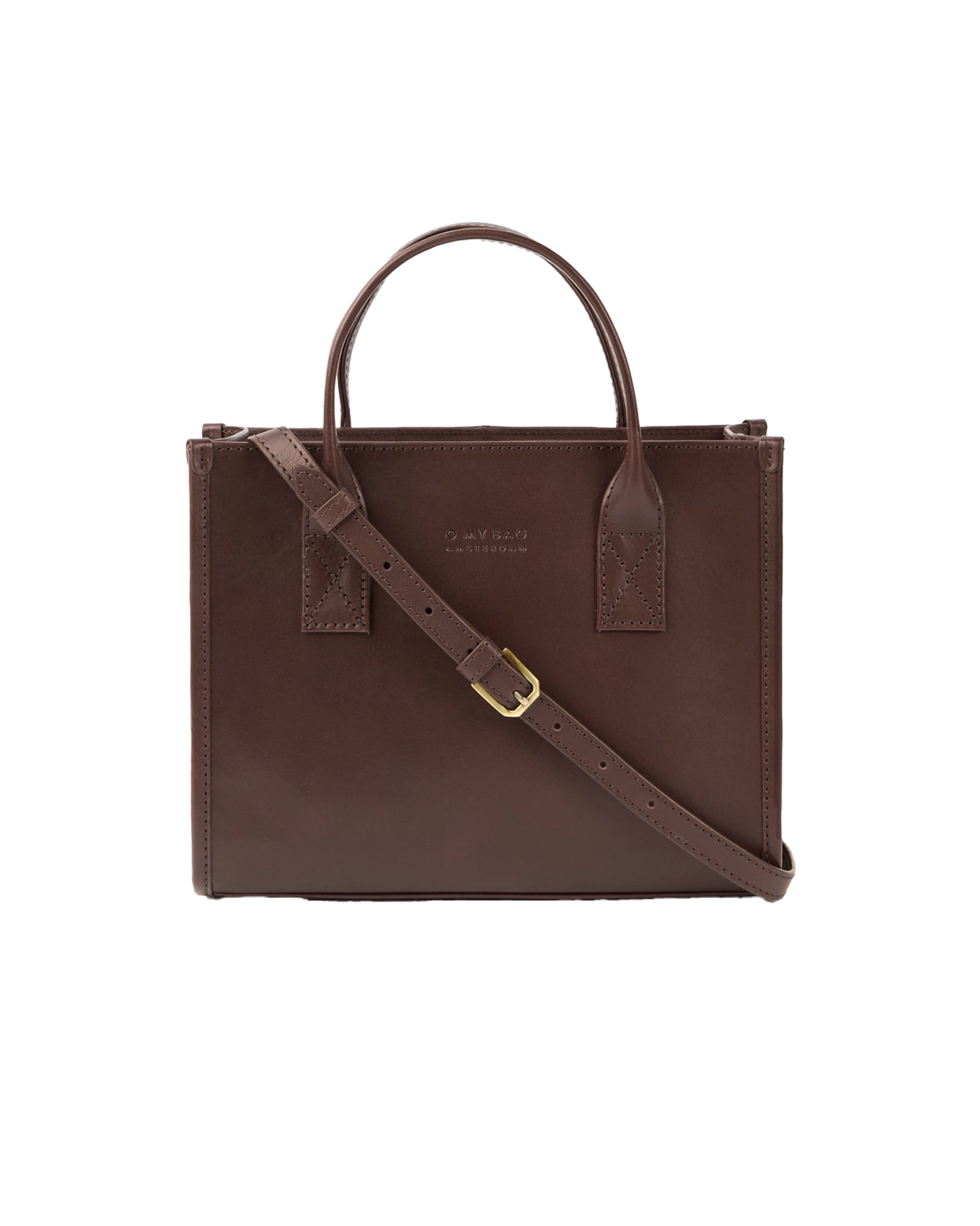 Handtasche Jackie Midi in Chocolate Classic Leather O My Bag