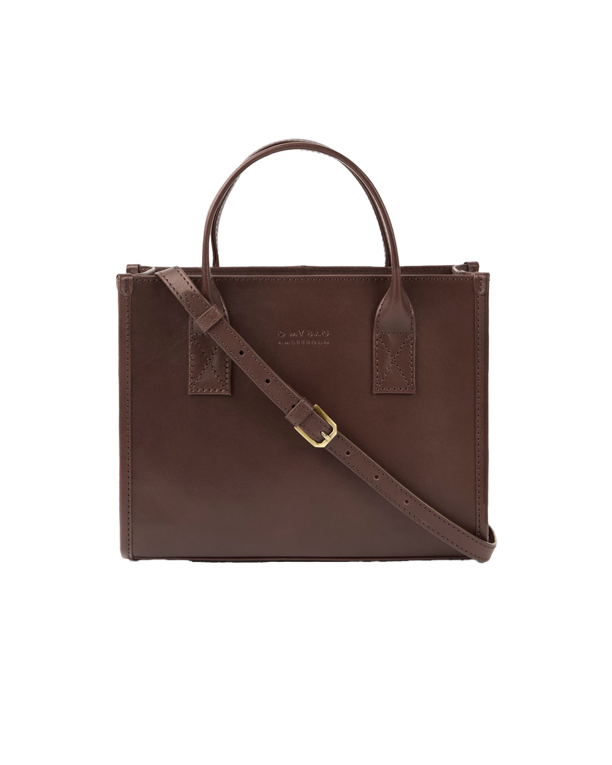 Handtasche Jackie Midi in Chocolate Classic Leather O My Bag