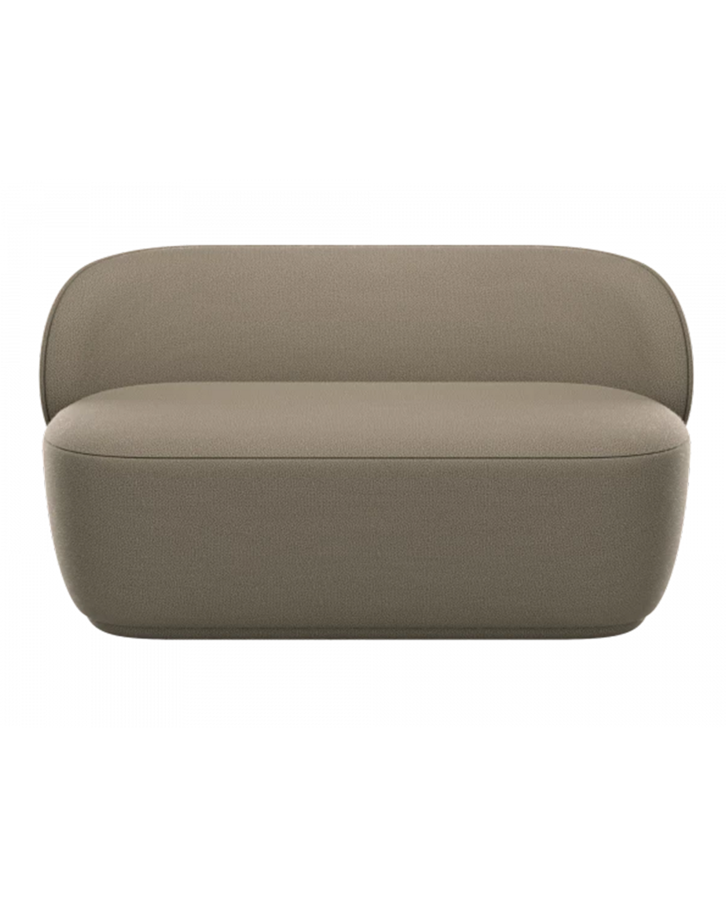 Sofa - KUON - Boucla - Farbe Shitake