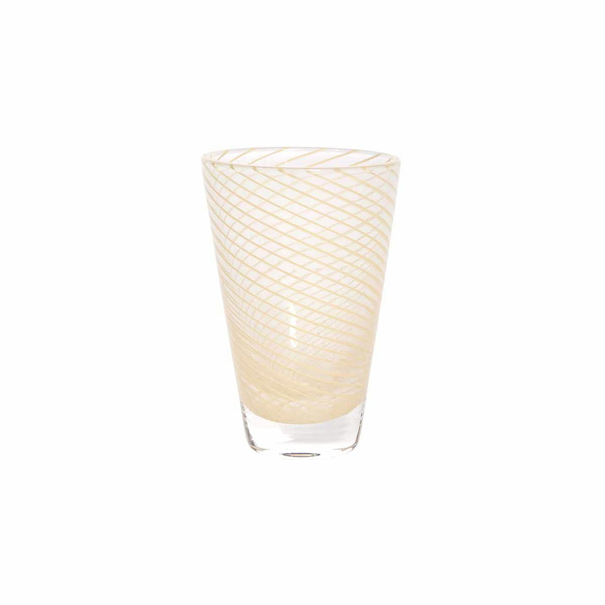 Yuka - Swirl Glass - 2er Pack - Gelb